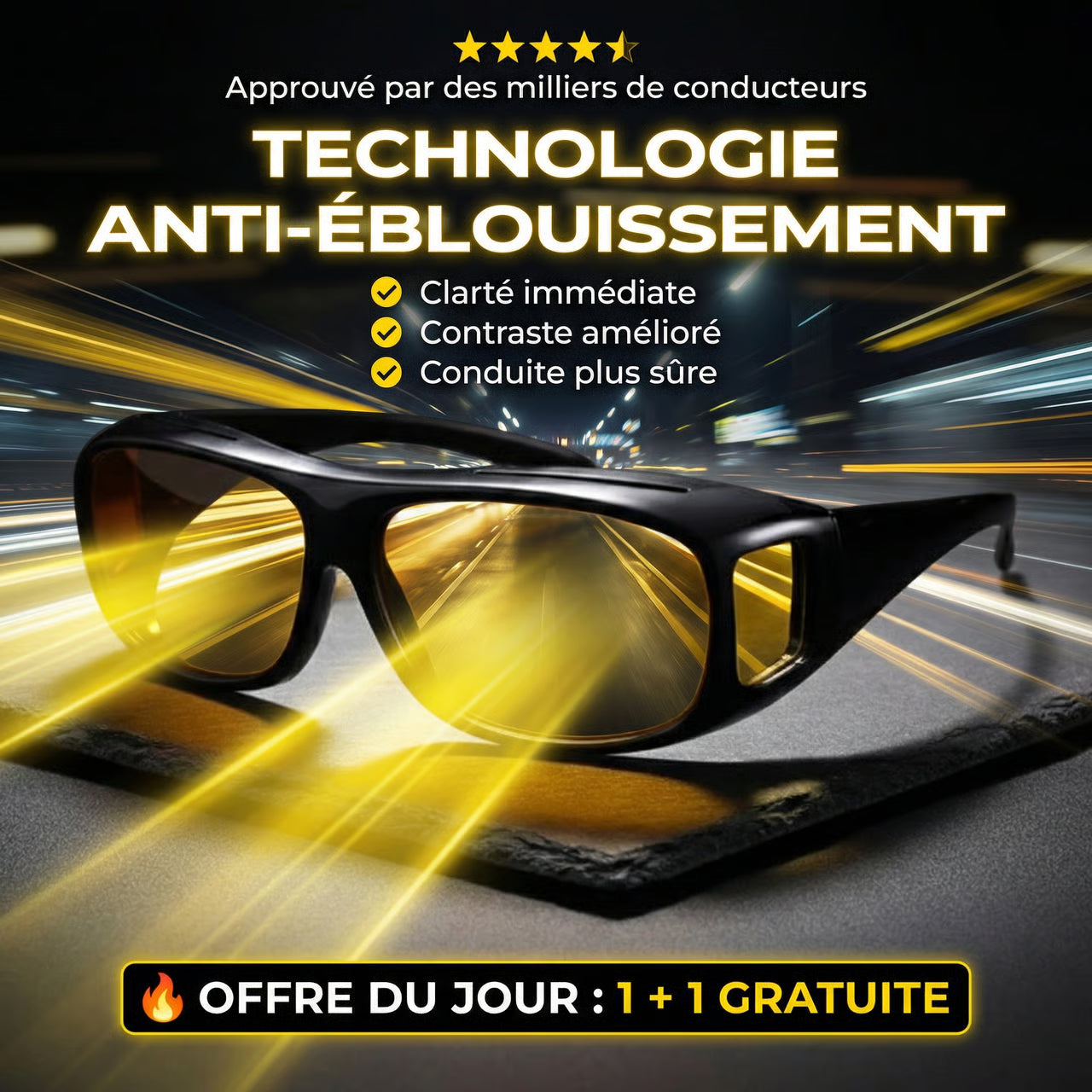 NoctiOptic™ – Pożegnaj się z oślepiającymi reflektorami